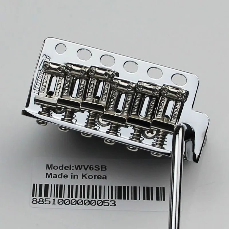 Wilkinson WV6SB Tremolo Bridge STEEL BLOCK Vintage STEEL SADDLE