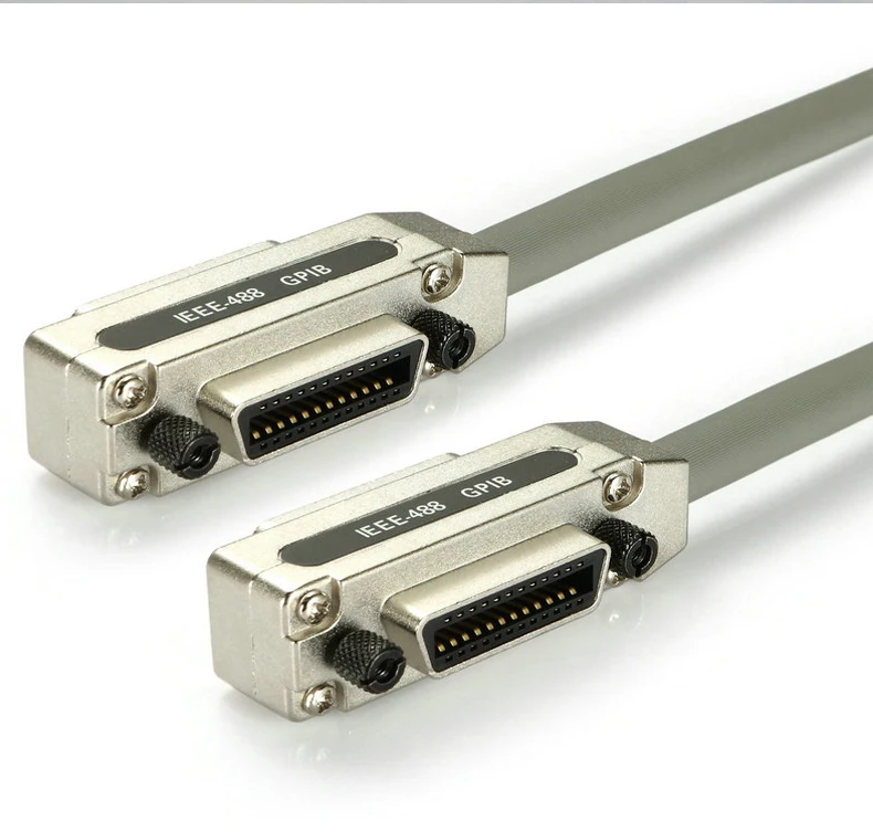 IEEE488สาย IEEE 488ความเร็วสูง Gpib สาย IEEE-488 GPIB Bus Interface สายมืออาชีพที่กำหนดเอง