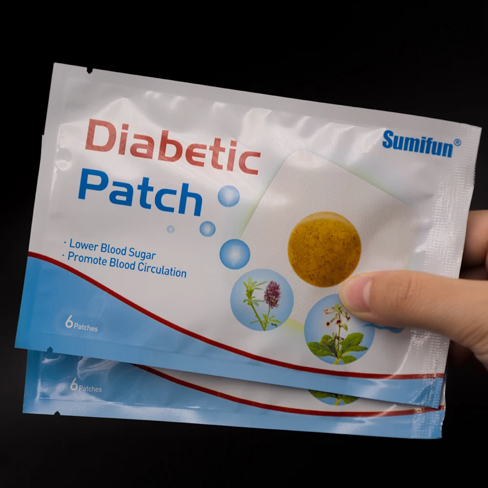 90pcs=15bags Slimming Patch Stabilizes Blood Sugar Diabetes Patch Burning Fat Sticker Reduce High Blood Sugar Weight Loss Patch