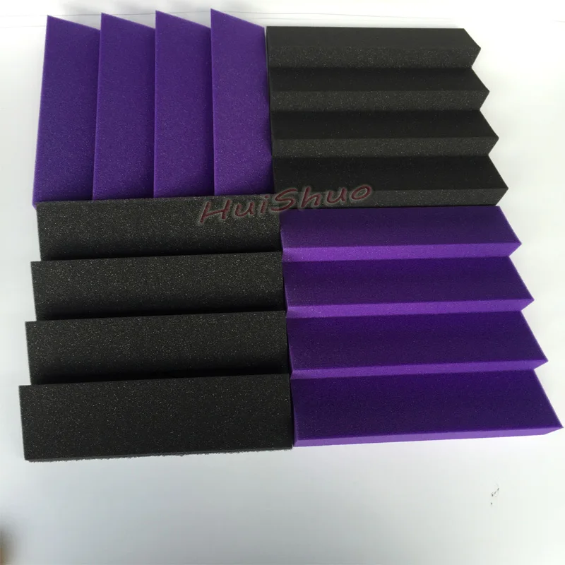 

New Design Acoustic Treatment Panels For Studio Room Wedge with 4T Mix Color