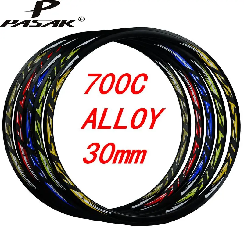 road bicycle Rims 700C Road Bike rim 30 mm High Depth 19mm Width Bicycle Rims aluminum/alloy Wheels Clincher 20/24Hole matte