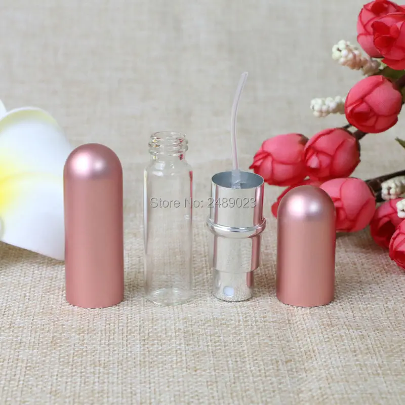 6Ml Lọ Di Động Hoa Mini Du Lịch Bình Xịt Nhôm Atomizer Trống Parfum Chai Hộp Đựng Mỹ Phẩm 7 Cái/lốc