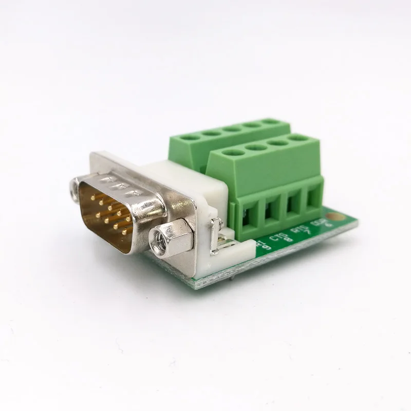 DB9 connector Terminal Module RS232 RS485 Adapter Signals Interface Converter Male Female COM D sub 9Pin