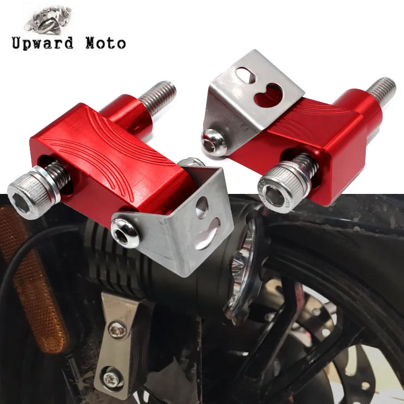 Motorcycle Lower Fork Spotlight Holder Lights lamp Mounting bracket Fit For  NC750S NC750X NC700S/X VFR800 VFR750 RC51 ST1300