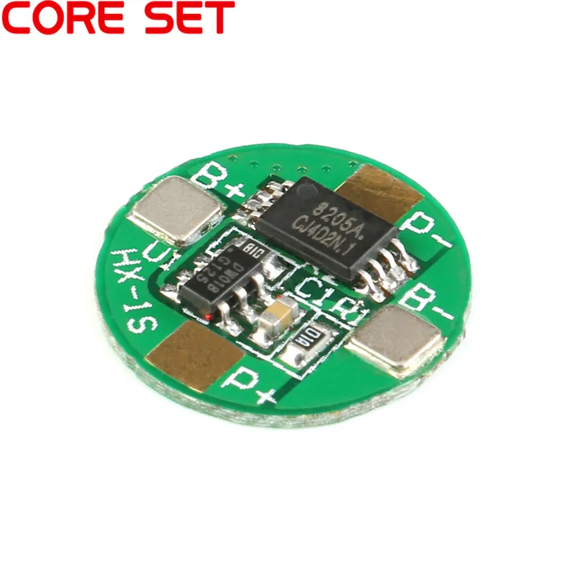 2 قطعة 3.7 فولت 18650 لوح حماية 3.7 فولت 1S 2.5A BMS PCM PCB لوح حماية البطارية ل 3.7 فولت بطارية ليثيوم أيون خلية حزمة