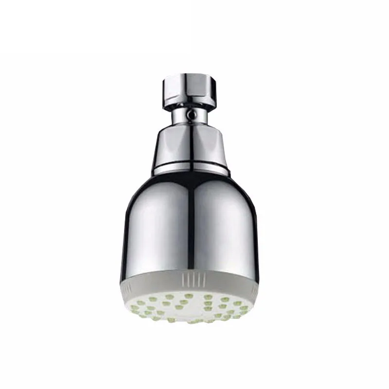 WASOURLF Air Trubo Intake Rain Shower Head Wall Mounted Pressurized Water Saving ABS Chrome Plated Top Ceiling Shower Rose Hotel