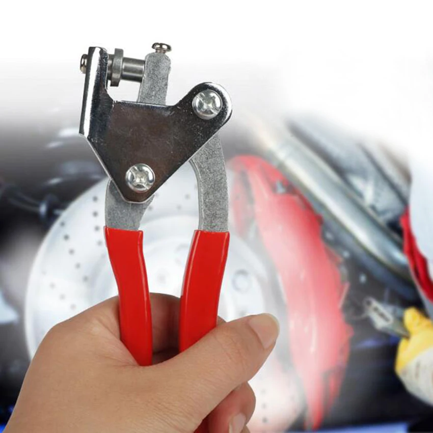 Lood Sealing Tang Rood Plastic Coated Handvat Remklauwen Straight Handvat Met Aangepaste Ondersteuning