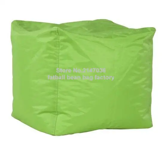 Green home furniture bean bag chair,high quality waterproof beanbag sofa ottomans