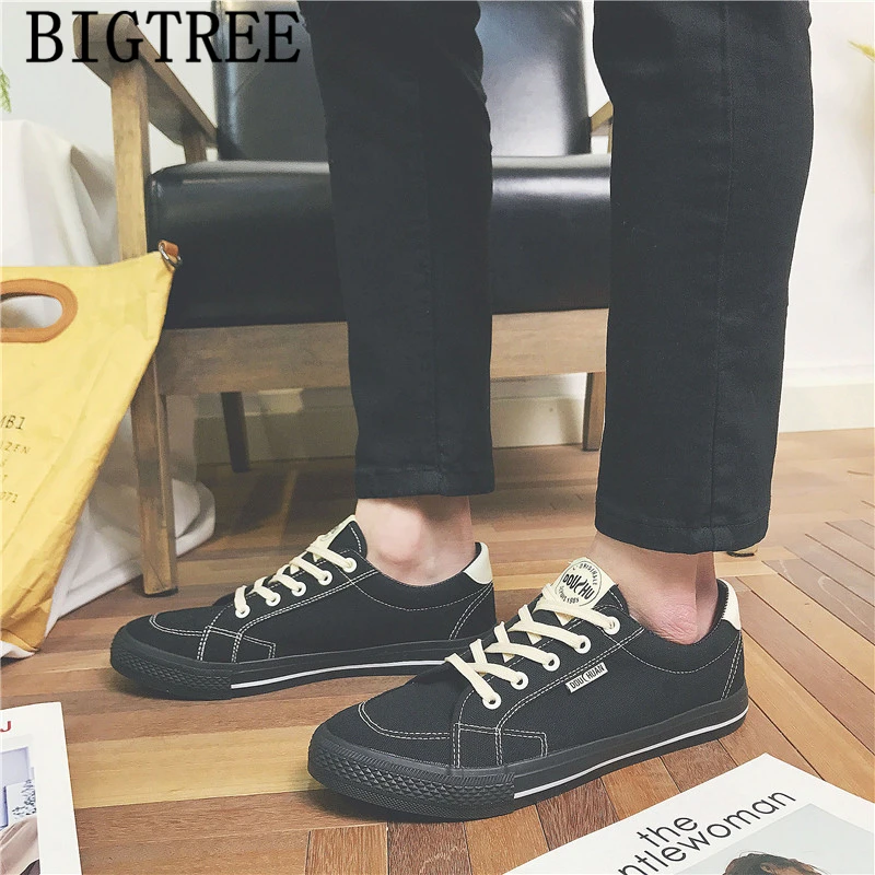 Canvas Shoes Men White Men's Shoes Casual Shoes Fashion Men Sneakers 2024 Tenis Masculino Chaussure Homme Sapato Masculino Bona