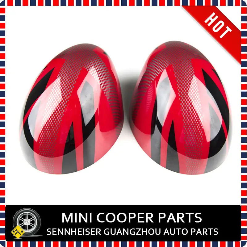 

Brand New ABS Plastic UV Protected New Union Jack Style Mirror Cover For mini cooper clubman R52 R53 R50 (2PCS/SET)