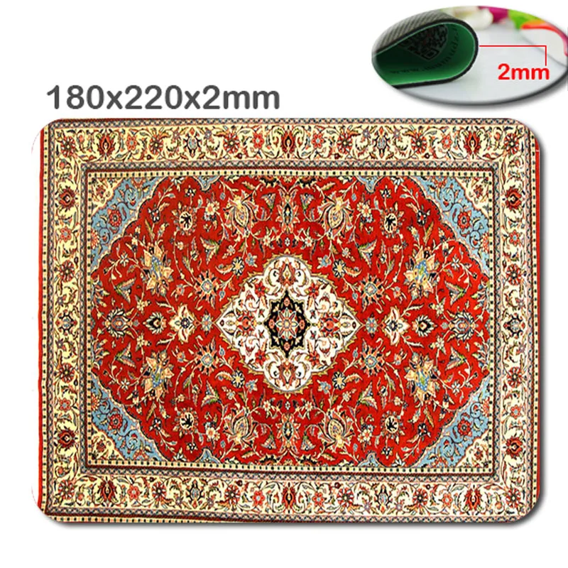 

220*180mm*2mm DIY HD Carpet anime Customized Rectangle Non-Slip Rubber printing gaming rubber durable notebook mouse pad