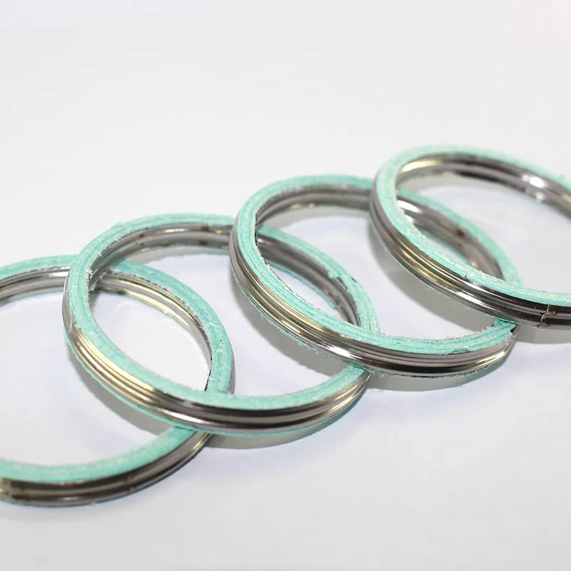 4PCS FOR HONDA CB400XA CBR400RR 1990 CB550SC CB600F CBR600F CBR600F3/F4 CBR600FR CBR600RA 2014-2017 exhaust gasket ring parts