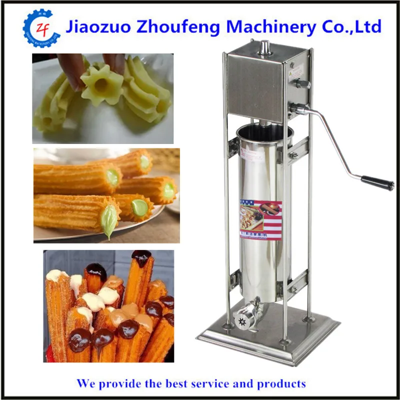 Churros machine manual churro maker spanish fried dough sticks 5L churros