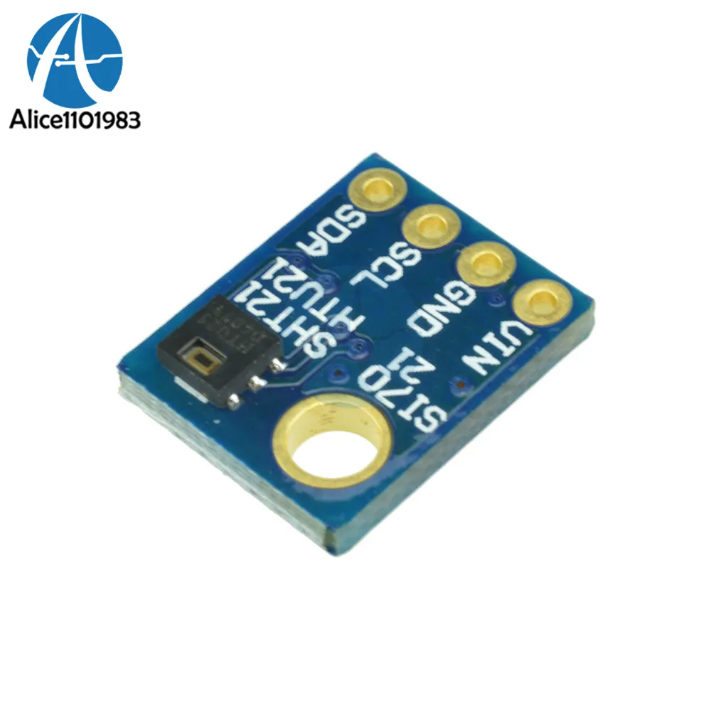 HTU21D Digital Temperature and Humidity Sensor Breakout Control Controller Board Module for Weather Station Humidor