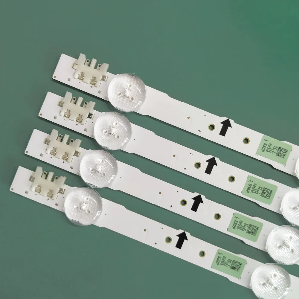 Tira de luces LED de D4GE-320DC1-R2, accesorio para televisor de 642mm, para ue32j5500ak UE32J5500, nuevo, 4 piezas, 7LED, D4GE-320DC1-R3