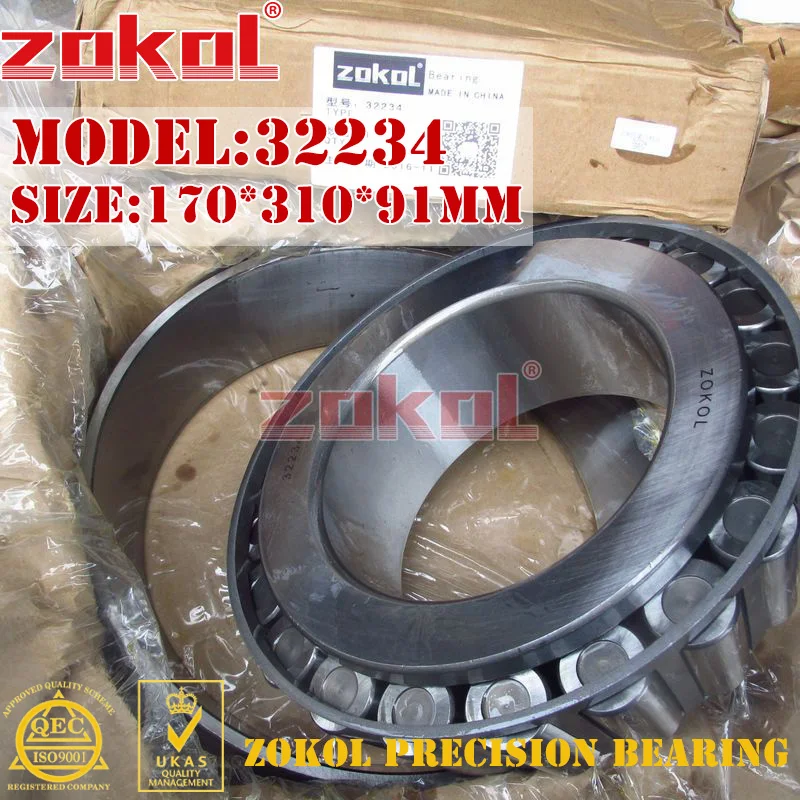 

ZOKOL 32234 7534E Tapered Roller Bearing 170*310*91mm