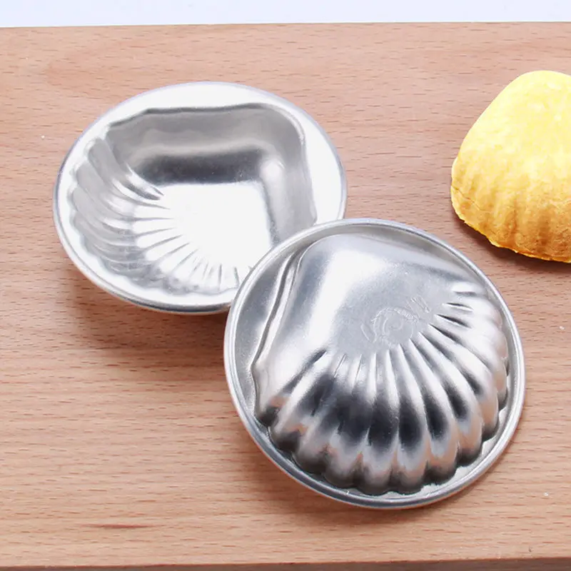 

Aluminum Alloy Sea Shell Shape Bath Bomb Mold Cake Baking Pastry Mould Bakeware F20173790