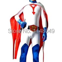 Gatchaman Shiny Superhero Zentai Suit Halloween Costume