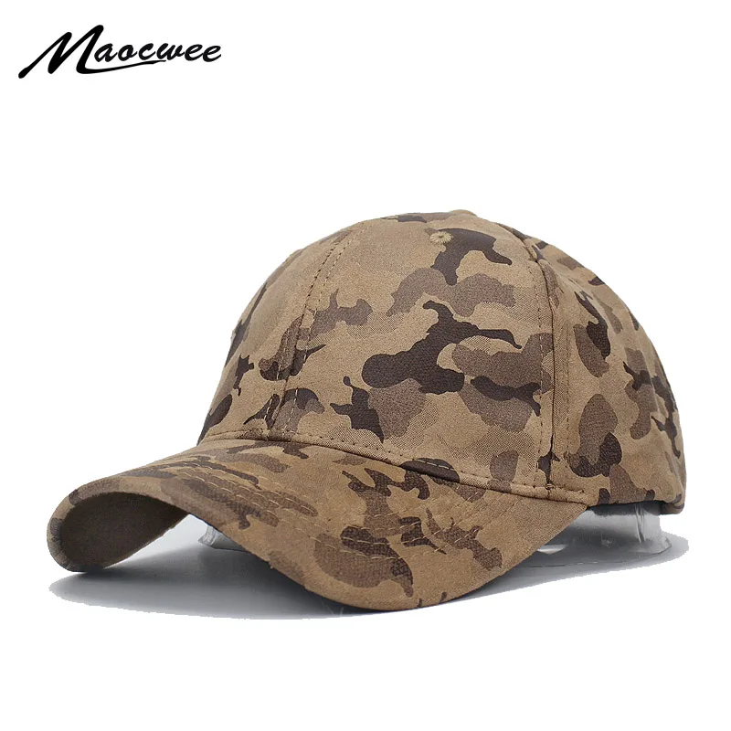 Men and Women Suede Baseball Cap Camouflage Hat Gorras Militares Hombre Adjustable Snapbacks Dad Caps 2018 Won't Let You Down