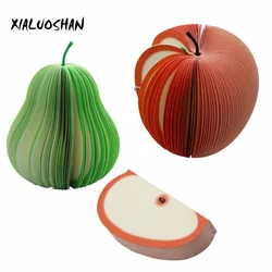 1 Pcs Cute Creative DIY fruit Vegetables Memo Pads Kawaii Note Paper Korean Stationery Office Papelaria Supplies