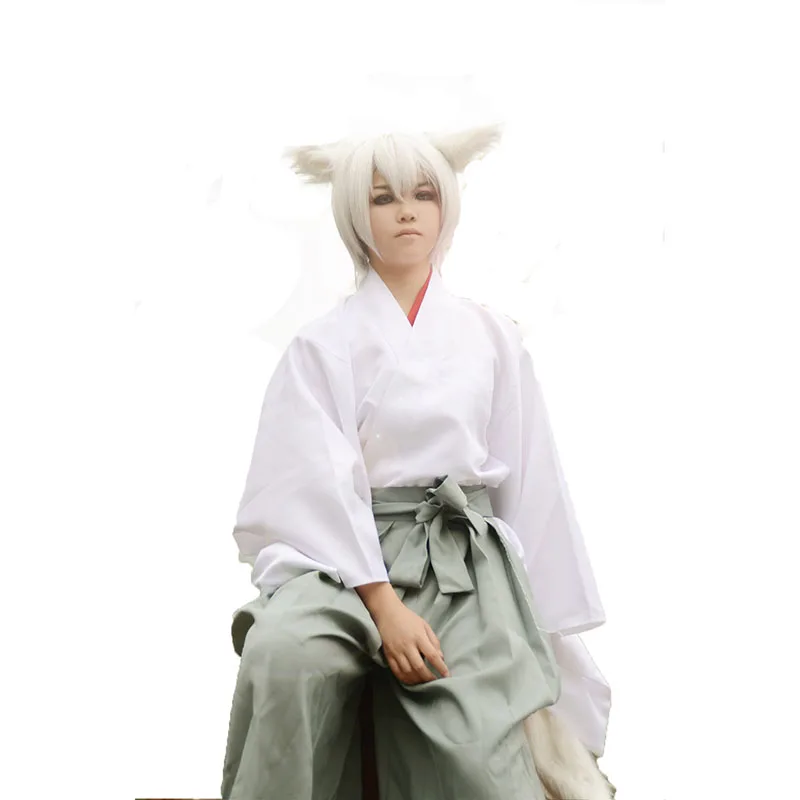 Kamisama Kiss Kamisama Hajimemashita Tomoe Kimono Cosplay Costume with Ears+Tail 11