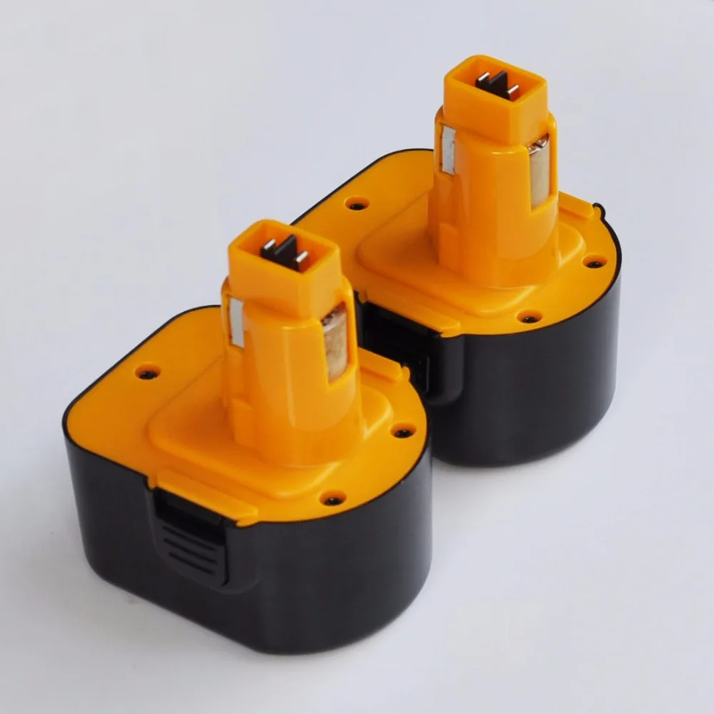 

US 2PCS 3000mah 12V Ni-MH rechargeable battery pack for Dewalt cordless Electric drill screwdriver DW953K DW953K DW052K DC740K