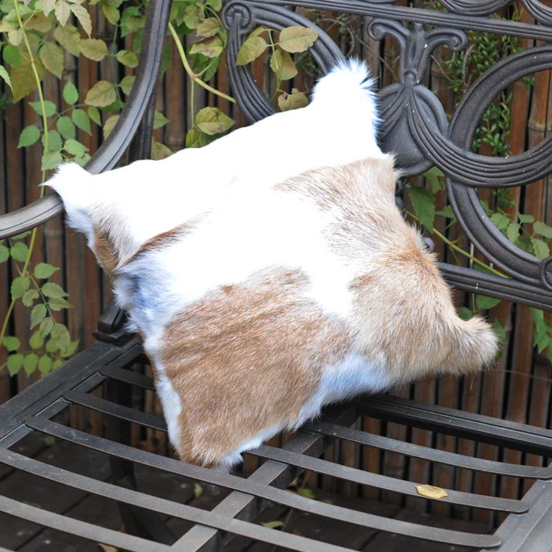 Free Shipping CX-D-134A Size Customized Real Natural Fur Genuine Kid Lamb Fur Pillow Cushion