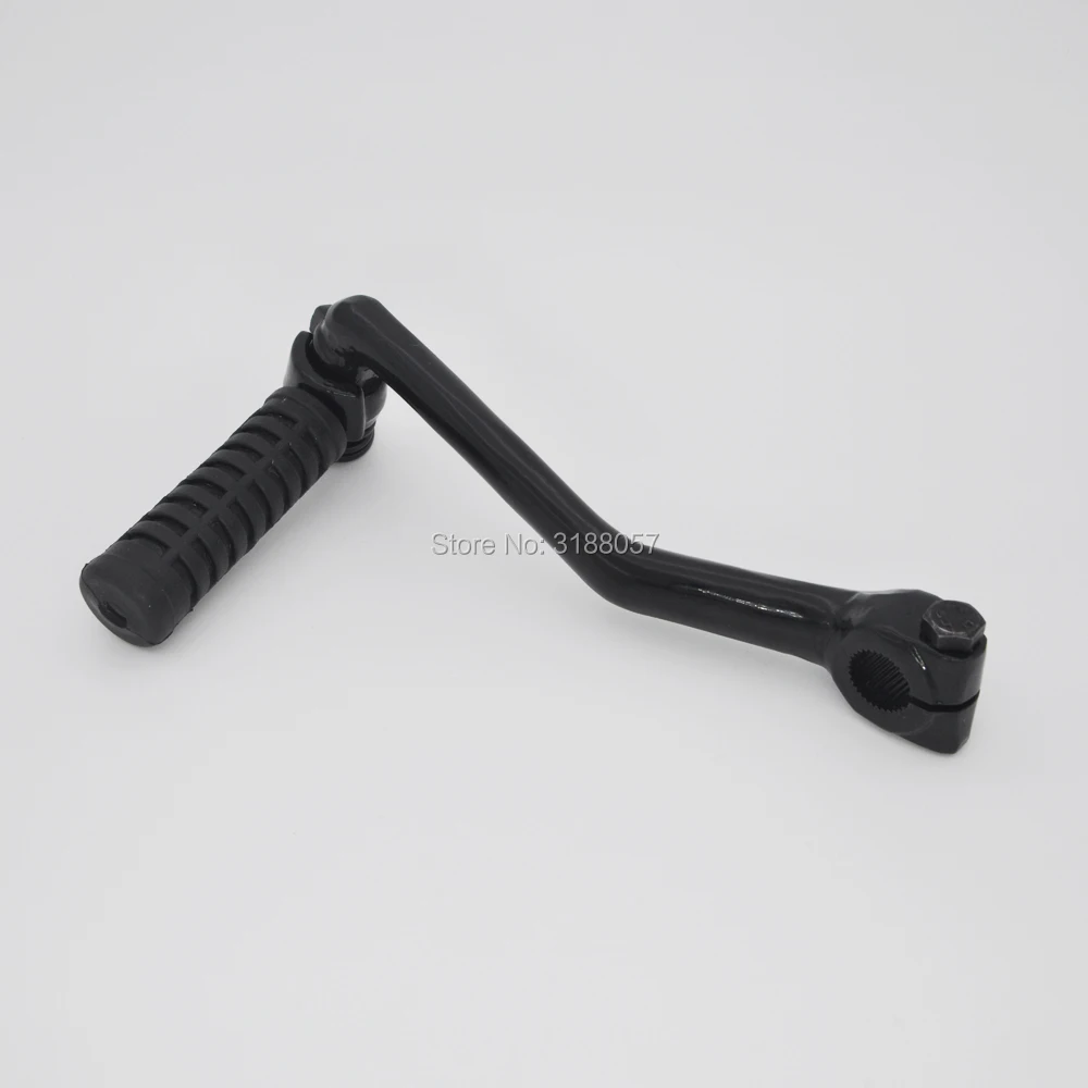 14mm black Iron Kick Start Lever Pedal kick starter For Yamaha Peewee PW50 PW 50 PY50 Pit Dirt Bikes