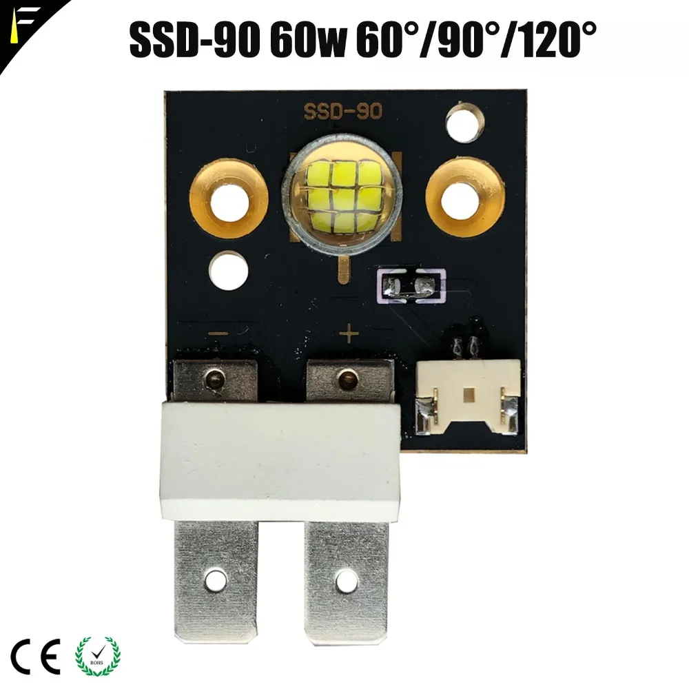 SST-300 150w/120w Emitter LED 6400K-10000K Stage Spot Light LED Follow Spot 3D Printer LED SST300 60/120 Degree for Optional