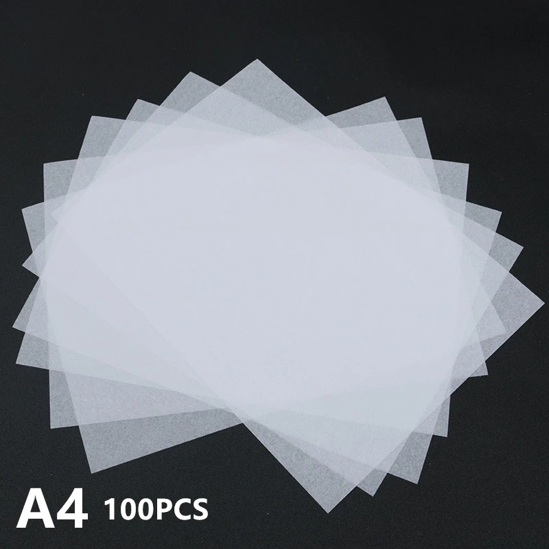 100 pieces /lot ,Thin Semi Transparent Drawing Stick Figures Tissue Paper Fruit Packing Chinese Characters Paper Blank Copybooks