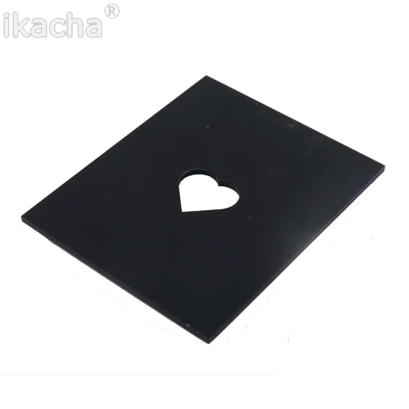 New Bokeh Camera Filter Photography Heart Shape Effect Square DIY Filter Set for Cokin P Series