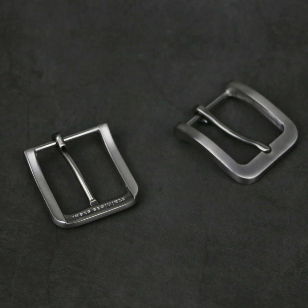 DIY leather craft belt stainless steel buckle 35mm 40mm for option 1pc/lot