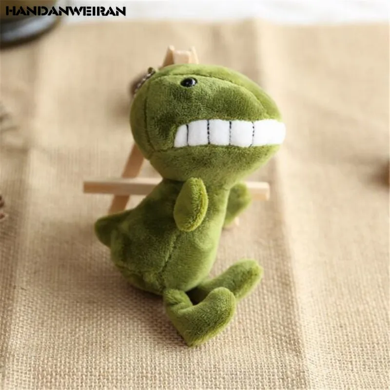 1PCS Mini Plush Smile Dinosaur Toys Cute Soft Stuffed Toothy Dinosaurs Toy Doll Small Pendant Dolls For Kids Hot 15CM