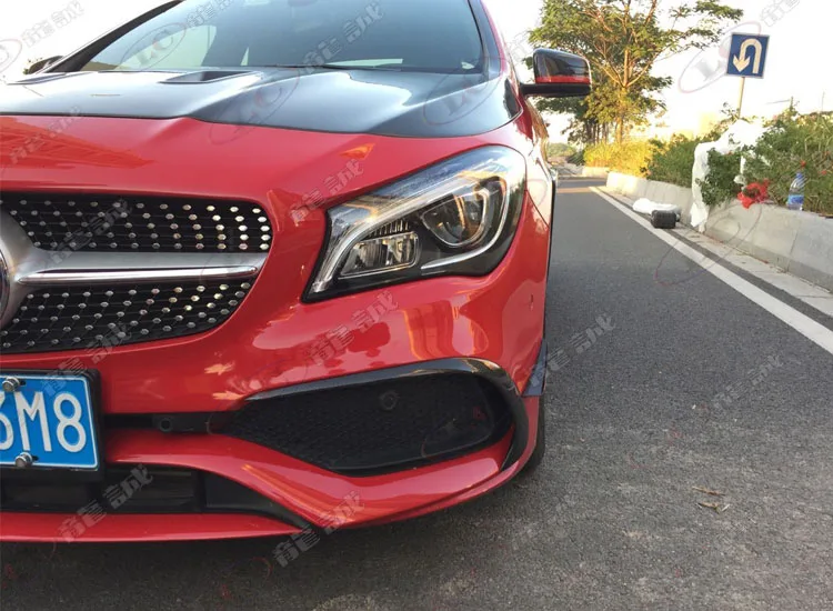 Fit for  Mercedes-Benz 2017 CLA  CLA200 220 260 Front vents for carbon fiber wind knives