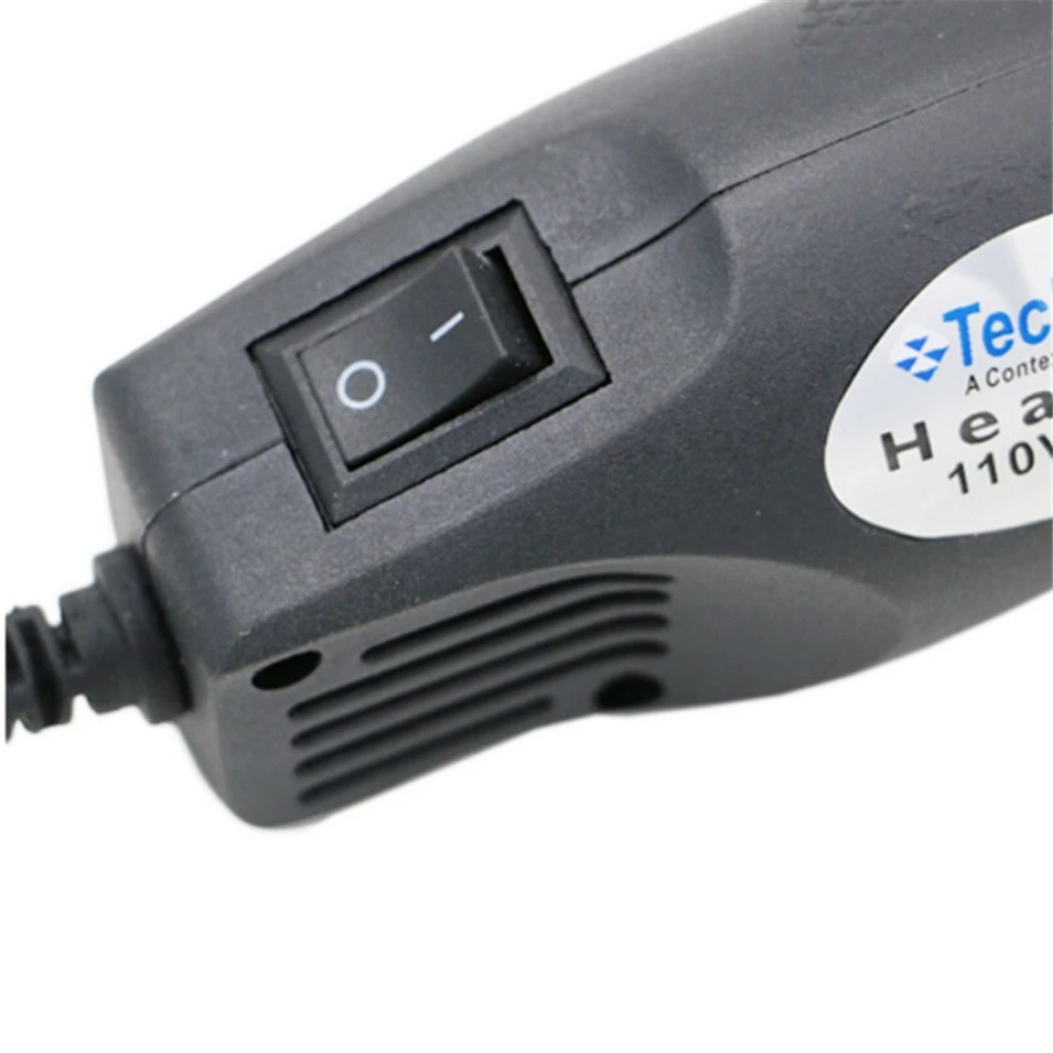 Imagem -03 - Pistola de ar Quente Elétrica com Assento de Apoio Pistola Térmica Ferramenta Faça Você Mesmo 8018 ue Eua uk Plug 220v 110v 1pc