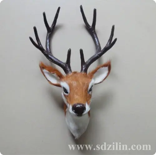 Zilin Manufacturer Creative wall sticker / simulation vivid deer head 18*14*13 cm