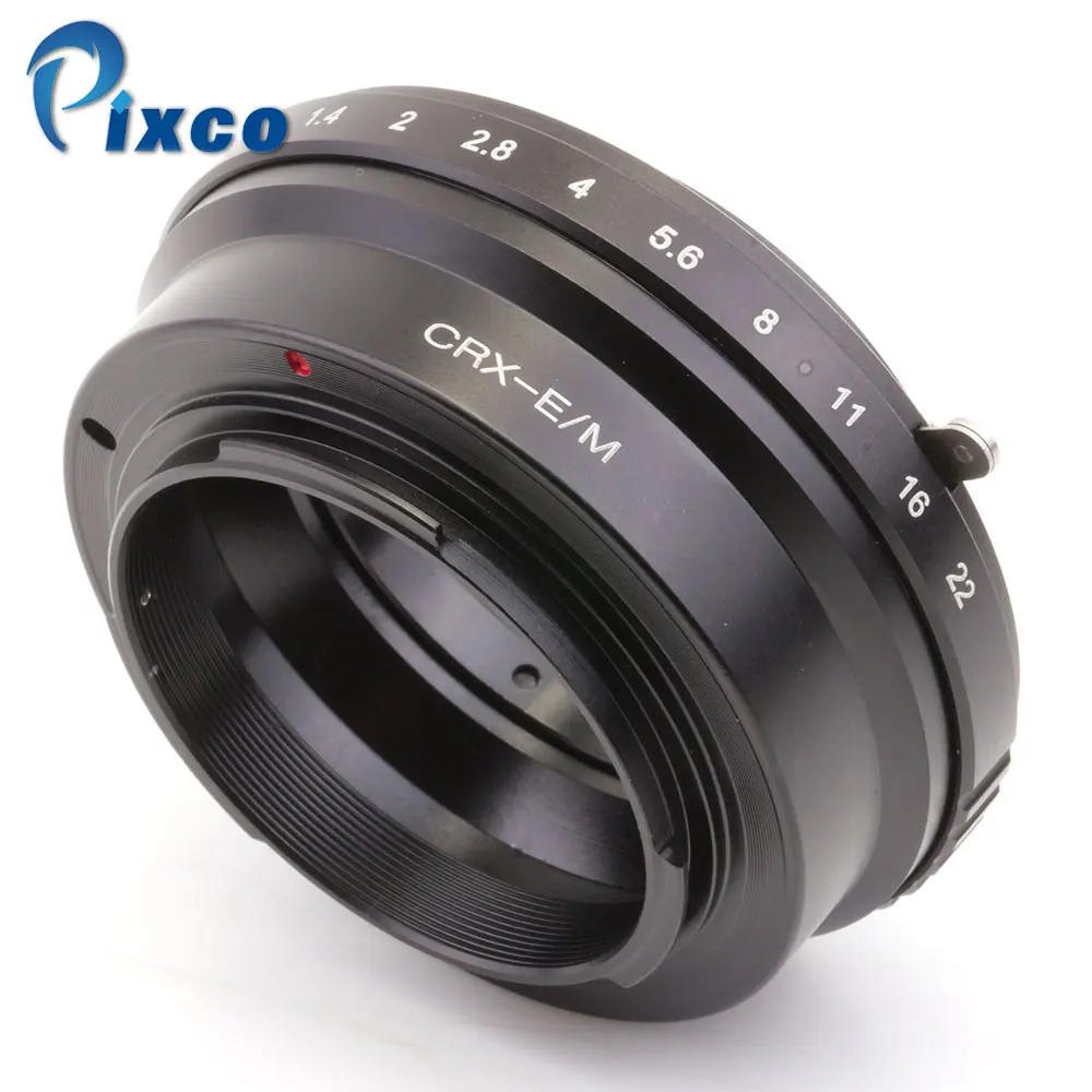 Pixco For CRX-E/M lens Adapter Suit For Contarex CRX Mount Lens to Canon EOS M EOS M2 Camera Body Without Tripod