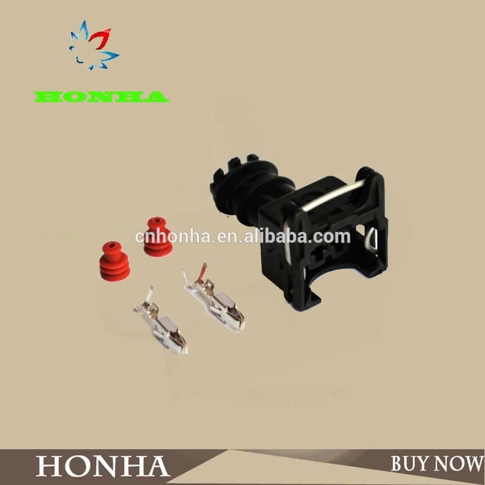 free shipping  100 pcs 2 pin female EV1 automotive connector 282189-1