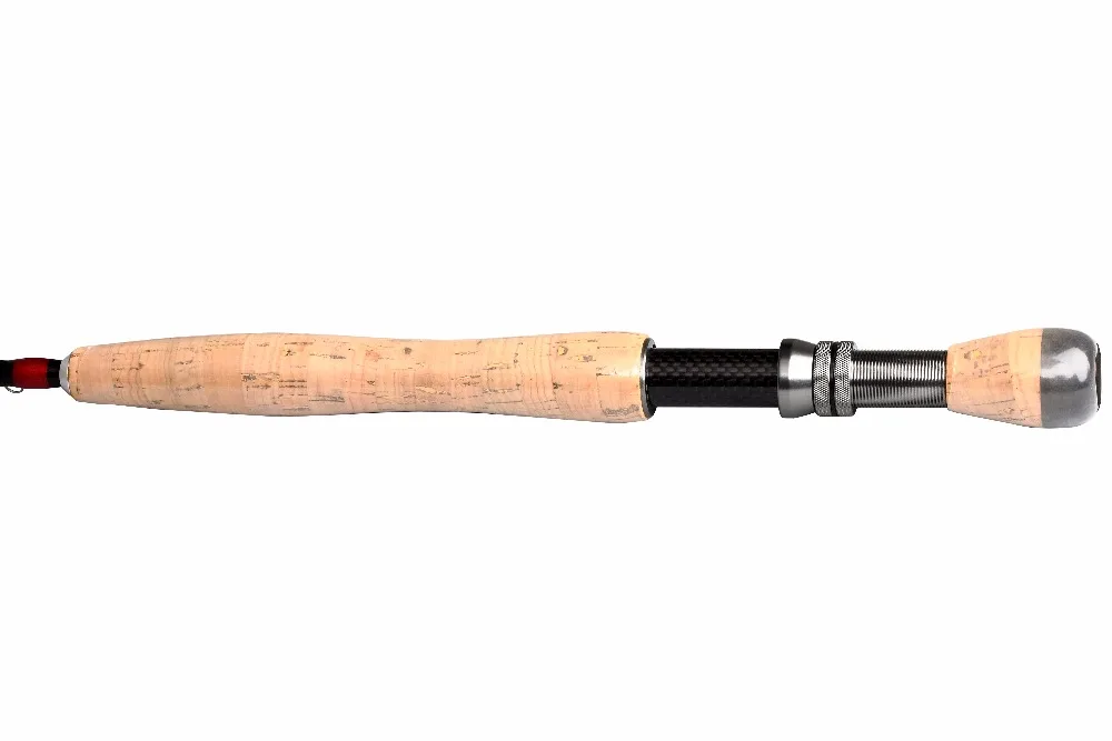 10FT 3 Pieces Carbon Fly Fishing Rod Pole #7/8 3Meters Length Light Feel Medium-Fast Action