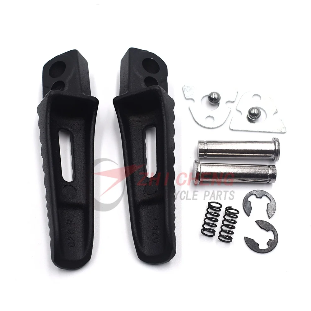 Motorcycle Front Rear Footrests Foot pegs For Suzuki GSR400 GSR600 GSXR600 GSXR750 GSXR1000 GSX1300R GSXR1300 B-king Hayabusa