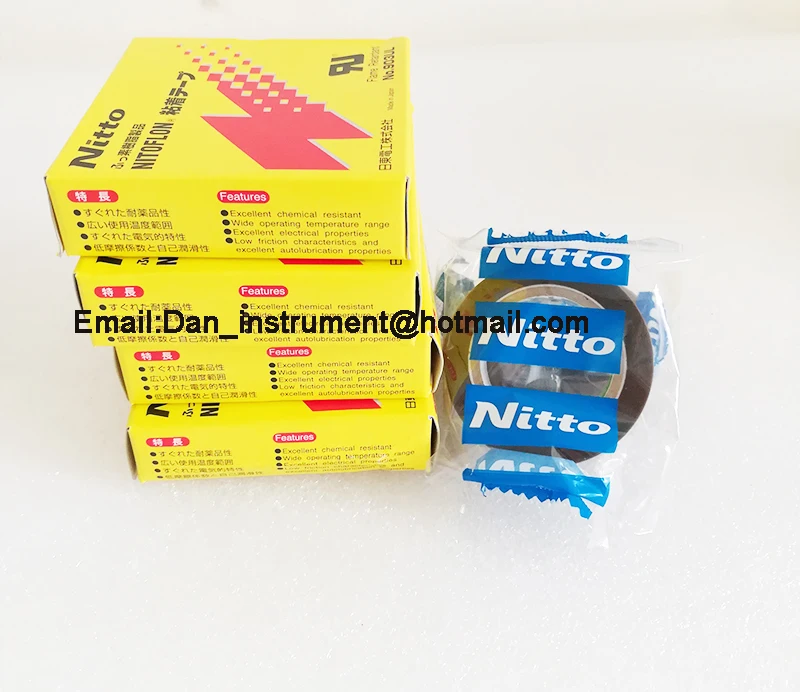 10pcs Nitto Denko Nitoflon Tape 903UL T0.08mm*W19mm*L10m For Bag Sealing Machine