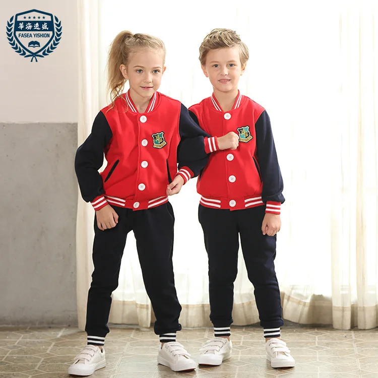 Children's Primary School Uniform Kids Kindergarten Uniforms Students British Style Academic Suit Kindergarten Uniform D-0509