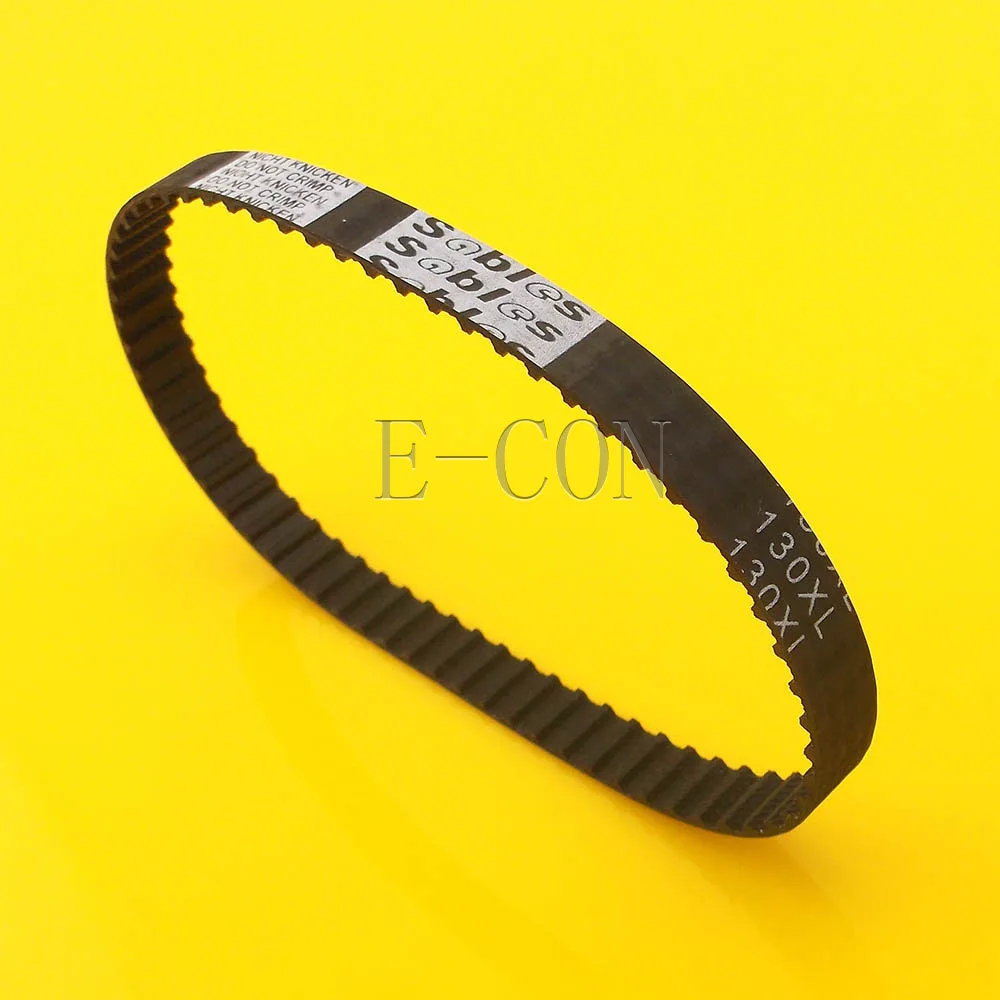 1pcs 130XL Timing Belt L039 65teeth Width 0.39inch(10mm) XL Positive Drive Pulley for CNC Stepper Motor and Engraving Machine