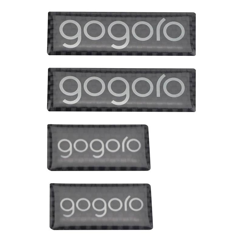 

KODASKIN Motorcycle Stickers Raise 3D Emblem Carbon Decals for GOGORO