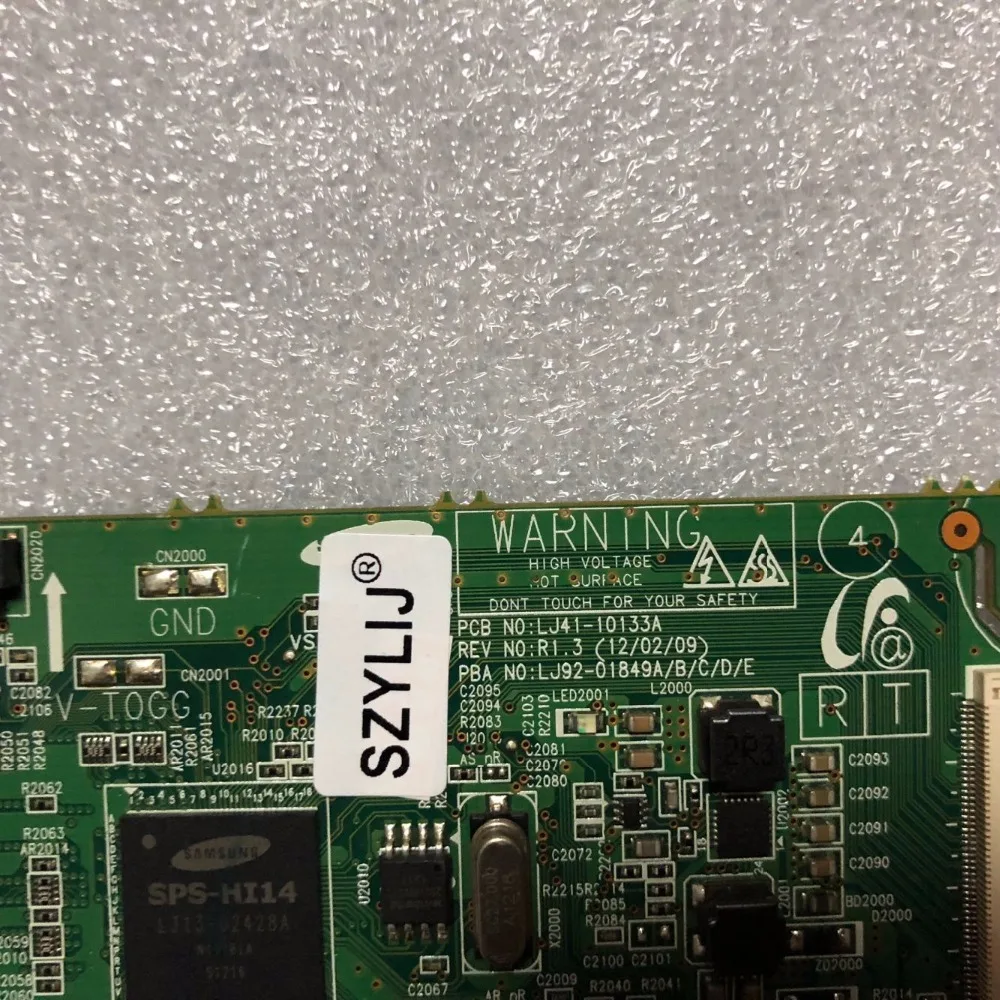 SZYLIJ 1 قطعة شحن مجاني T-CON LJ41-10133A LJ92-01849A عمل جيدة