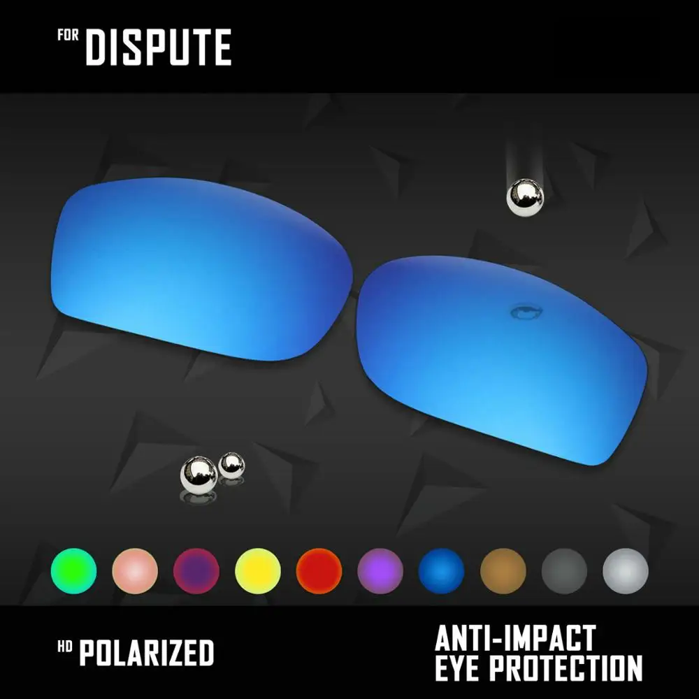 OOWLIT Lenses Replacements For Oakley Dispute Sunglasses Polarized - Multi Colors