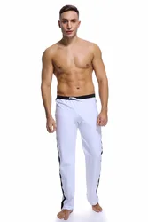 Free shipping New men yoga pants exercise pants fitness home straight running pants clothing custom-made