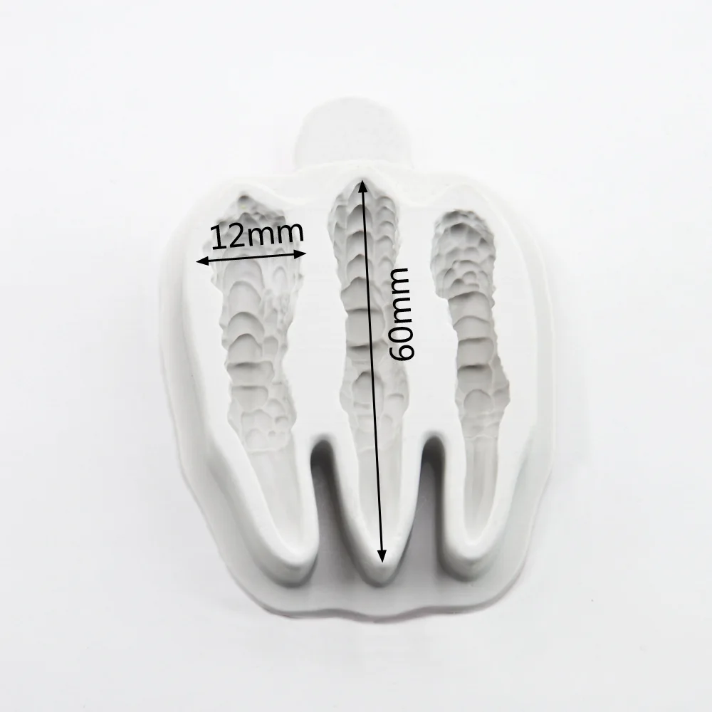 Luyou 1pcs Dinosaur Paw Lace cake silicone mold fondant mold cake decorating tools chocolate gumpaste mold