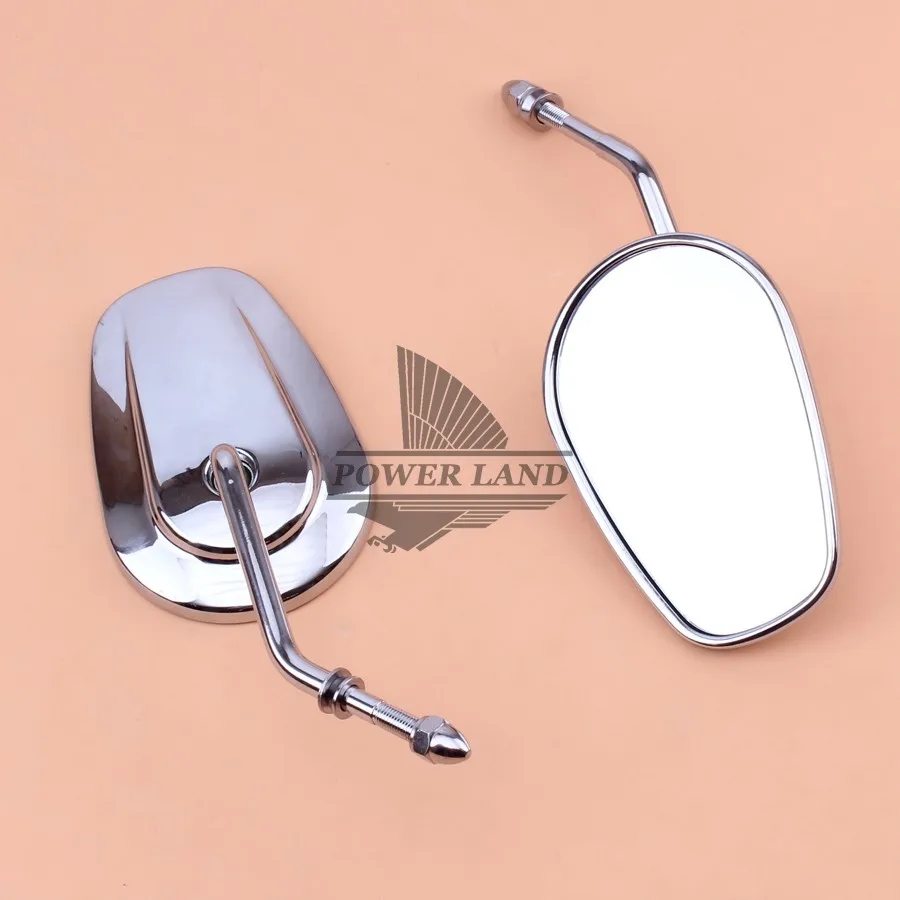 For Harley Dyna Electra Glide Fatboy Iron 883 Road Glide Sportster 883 1200 Softail Motorcycle Rear View Rearview Side Mirrors