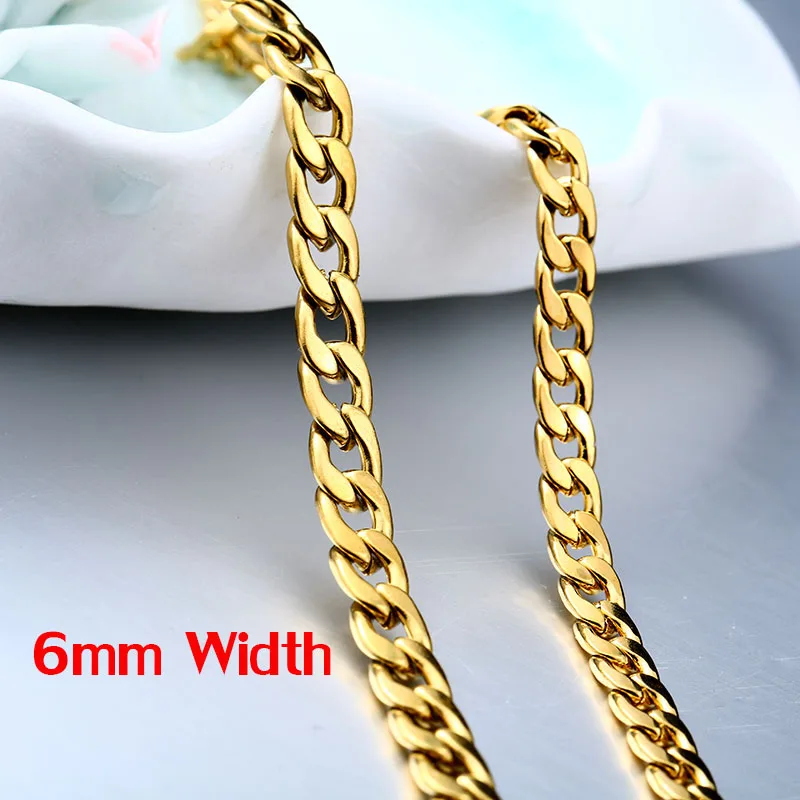 Beier stainless steel Classic punk water wave necklace chain men\'s necklace wild wholesale high quality jewelry BN1025